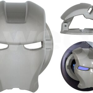 IRON MAN START STOP KORUYUCU KAPAK GRİ AKSESUAR