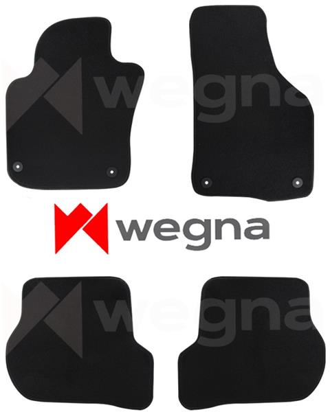 HALI PASPAS SİYAH VW GOLF 5 2003-2009 PASPAS
