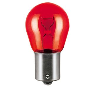 AMPUL 12V PR21W 21 BA15s 93 AMPUL DÜZ TIRNAK KIRMIZI STOP-SİNYAL ve PARK SERİSİ