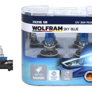AMPUL 12V H8 35 PGJ19-1 SKY BLUE BEYAZ IŞIK