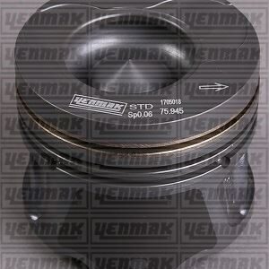 MOTOR PİSTON SEGMAN SOĞUTMA KANALLI MEGANE II-CLIO-SCENIC-NISSAN 1.5dCi K9K 100HP 76.00mm / 1 .00
