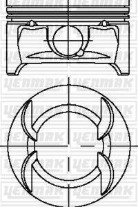 PİSTON SEGMAN 0.50 ASTRA H-J INSIGNIA A-MOKKA-ZAFIRA B-TRAX-CRUZE-AVEO 1.6 16V A/B/Z16XER-LDE 79.50mm