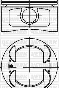 MOTOR PİSTON SEGMAN STD PALIO-SIENA-MAREA 1.6 16V