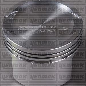 PİSTON SEGMAN STD 71.20MM FIAT PALIO 1.2 8V 87-835900-12