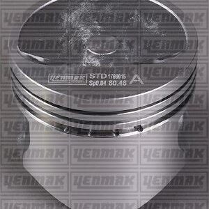 MOTOR PİSTON SEGMAN STD PALIO-SIENA-UNO 1.4-8 VALF 89 80x50