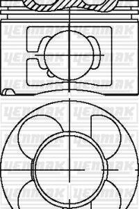 MOTOR PİSTON SEGMAN 0.50 330D-530D-730D-FREELANDER-RANGEROVER