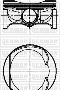 PISTON SEGMAN Q83.015MM 050 -AUDI-VOLKSWAGEN-1.8 TFSI 16V/1.8 TSI 16V-A3/A4/A5/CC/PASSAT TPR SEGMA NLI