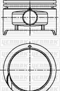PISTON SEGMAN STD ACCENT 1.3 KARB 95-00 G4EH