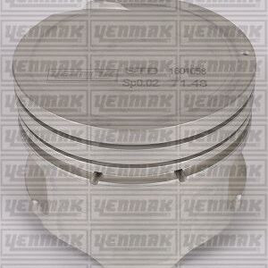 PISTON SEGMAN 0.50 ACCENT MIL / ADMIRA BENZINLI 1.3 00-05 G4K