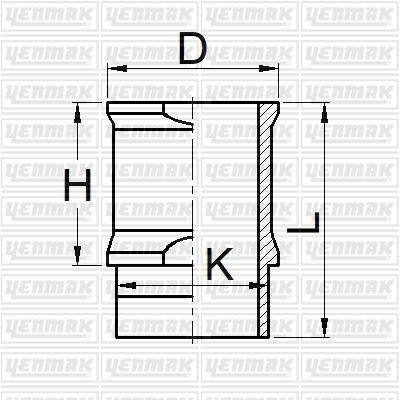 x MOTOR GÖMLEĞİ P104-P106-P204-P205 XW 3 S-WV 7-TU 1 M/Z-TU 1 K 1.1 TU1M 72.00 ÇAP STD 9655523680