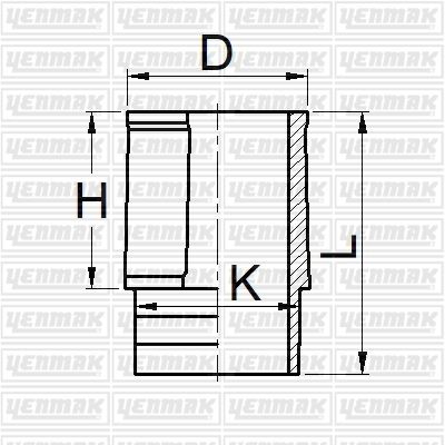 MOTOR GÖMLEĞİ P205-P309-P405B XU9 JAZ-M/J1-XU5M/JPZ-XU 7JPK 83.00 ÇAP STD 9410198780-9410198880