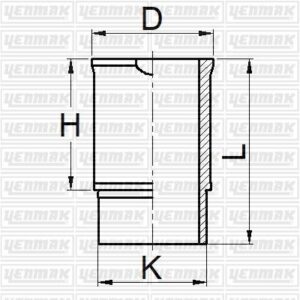 MOTOR GÖMLEĞİ STD R12 1300 CC.