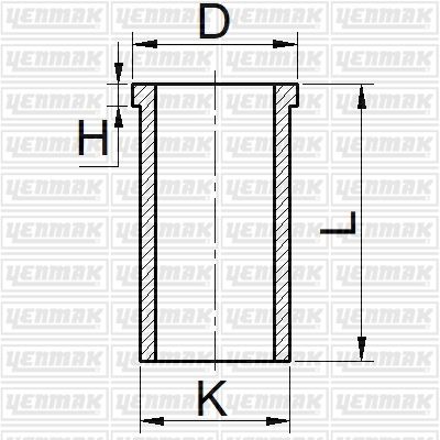 MOTOR GÖMLEĞİ CLIO-KNG 1.5 DCI 76.00 ÇAP STD