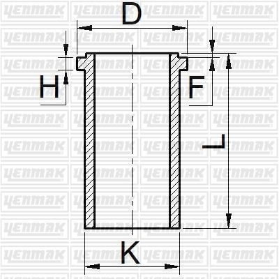 GOMLEK STD HILUX 90-00