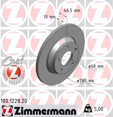 ÖN FREN AYNASI AUDI A4 1.6-1.9TDI 95/11.00 A4 Avant 1.6-1.8 20V-1.9TDI 95/9.01 280x13x5DL 986478615-DF2730 8D0615301A
