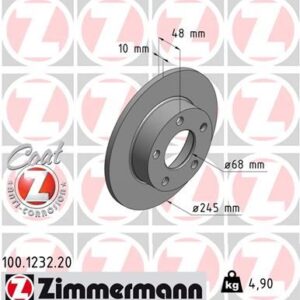 ARKA FREN AYNASI PASSAT 1.8 20V-1.9TDI-2.5-2.8 96 AUDI A4 2.5 QUATTRO 96-01 245x10x5DL 986478888-986479B56-DF4026 8D0615601A-8E0615601A