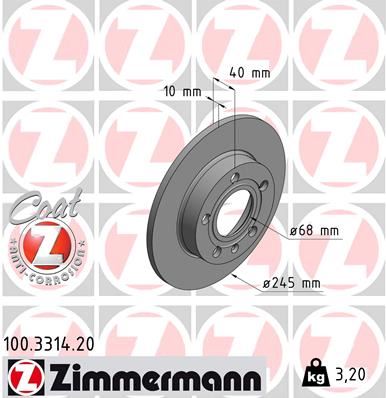 ARKA FREN AYNASI AUDI A4 8E2.B6 11/00 A4 Avant 8E5.B6 09/01 SEAT EXEO 09 245x9.9x10DL 986478986-DF4186 8E0615601B-8E0615601P