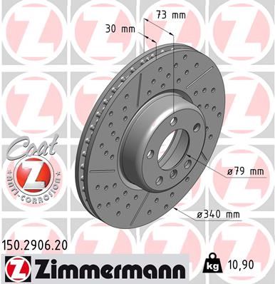 FREN DISKI ON ADET BMW F20 F22 F23 F32 F34 F36 M-SPOR PAKET DELIKLI 34106797602