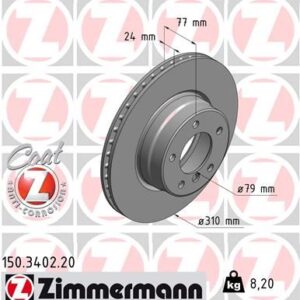 FREN DISKI ON HAVALI BMW E60 04 10 34116764021-34116864059