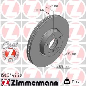 FREN DISKI ON 332mm BMW E70 F15 E71 F16 34116793245-34116868939-34116886478