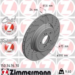 FREN DISKI ARKA SAG BMW M5 E60 M6 E64 34112282808