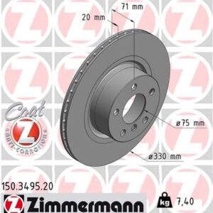 FREN DISKI ARKA BMW F25 F26 34206790362-34206868936-34206886482