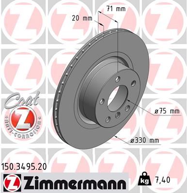 FREN DISKI ARKA BMW F25 F26 34206790362-34206868936-34206886482