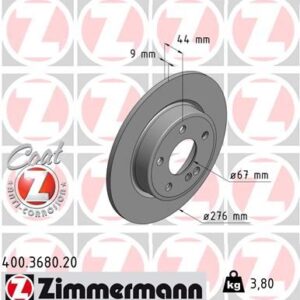 FREN DISKI ARKA MERCEDES W176 W246 C117 A2464230012