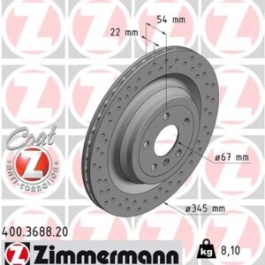 FREN DISKI ARKA 4-matic MERCEDES W166 X166 A1664230312