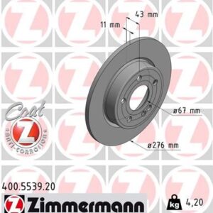 FREN DISKI ARKA MERCEDES W177 W247 C118 A2474230112