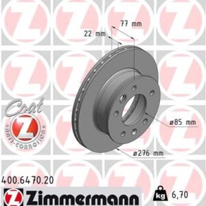FREN DISKI ON MERCEDES SPRINTER B901 B904 . VW LT 28-35-46 A9014210312-2D0407617