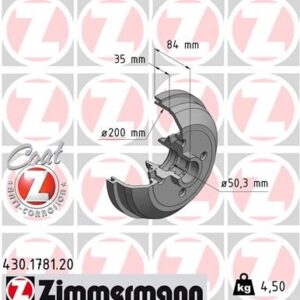 ARKA FREN KAMPANASI CORSA A 83-92 -CORSA B-TIGRA A 93-02 ABS Lİ 90509107-418025-90425919-90425920