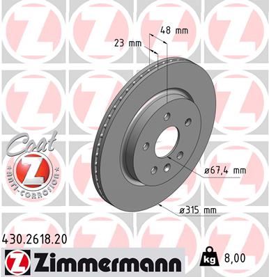 ARKA FREN AYNASI INSIGNIA A 08 SAAB 9-5 YS3G 10 17 JANT-18 JANT 315x22.9x5DLxHAVALI 13502199-569128-13501303-569062