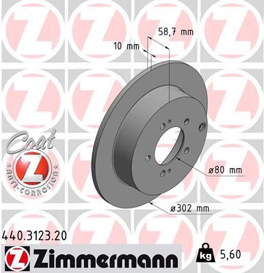 ARKA FREN DİSKİ P4007 07 P4008 12 C4 AIRCROSS 12 C-CROSSER 09 OUTLANDER 06 LANCER 4X4 302x58x5dDL DOLU 1611500480-4615A035-4615A121