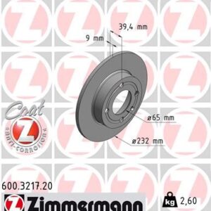 ARKA FREN AYNASI CORDOBA 96/10.02 IBIZA III 96/2.02 AROSA 00/6.04 POLO 96/01 232x8.8x4DL 986478492-986479C67-DF4062 6N0615601A-6N0615601B
