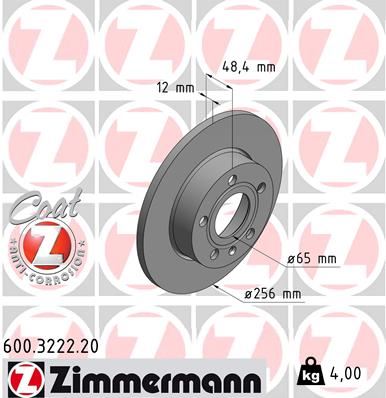 ARKA FREN AYNASI CADDY III-GOLF-V-VI-PLUS-JETTA III-ALTEA 04 A3 03 TOLEDO III-OCTAVIA 04 256x12x9DL 986479155-986479B78-DF4271 1K0615601L-1K0615601AC
