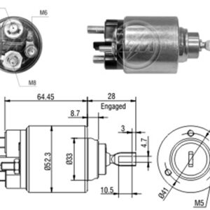 12V FORD COURIER-ESCORT-EUROLINE-KA-MONDEO-NUGGET-SCORPIO-TOURNEO-TRANSIT SBO-0371